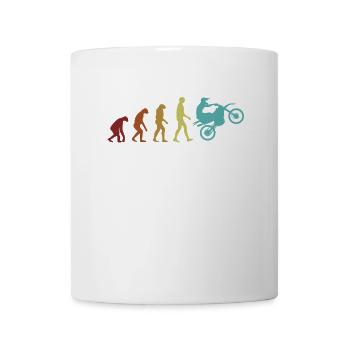 Motocross Evolution Supermoto Motorcycle Racing - Mug - white - Front