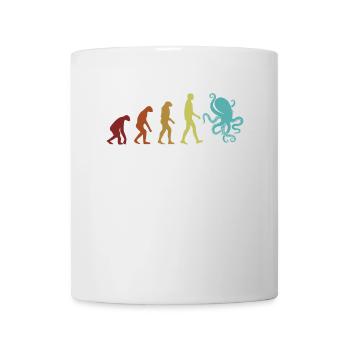 Octopus Evolution Octopodes Octopoda Cephalopoda - Mug - white - Front