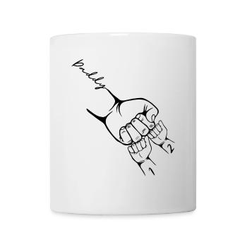 personalisiertes Geschenk für Vater und Sohn - Tasse - Weiß - Vorne