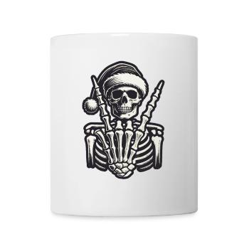 Cool Skeleton Christmas Style - Mug - white - Front