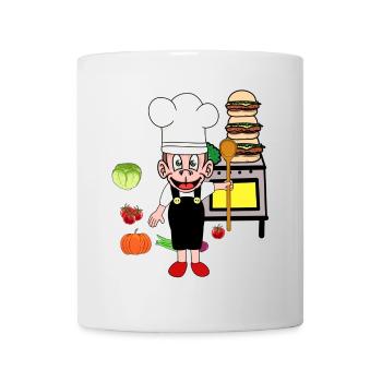 Monkey Kitchen Cook Cooks Cooks Culinary Arts - Mug - white - Front