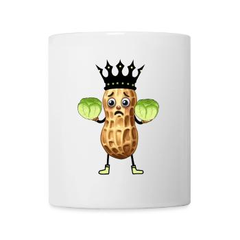 Chou Cacahuète Chou royal Légume Végétarien - Mug blanc - blanc - Devant