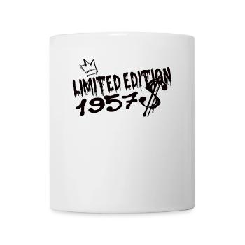 Edition Limitée 1957 Anniversaire Né 1957 - Mug blanc - blanc - Devant