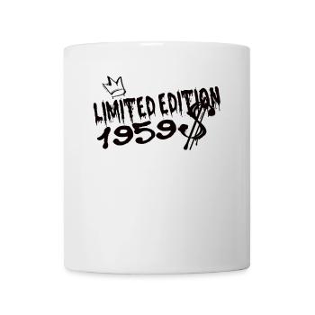 Limited Edition 1959 Geburtstag 1959 Geboren - Tasse - Weiß - Vorne