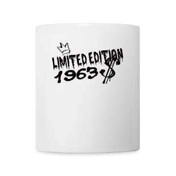 Limited Edition 1963 Geburtstag 1963 Geboren - Tasse - Weiß - Vorne