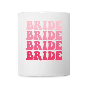 Hen bachelorette party bride - Mug - white - Front