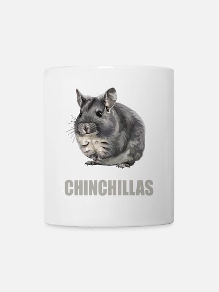 Chinchillas Chinchilla - Tasse - Weiß