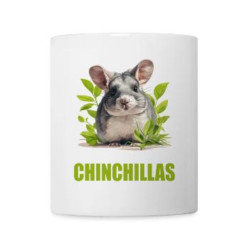Chinchillas Chinchilla - Tasse - Weiß - Vorne