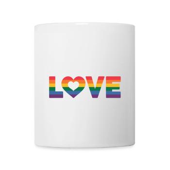Inklusion ist meine Liebe Sprachlehrerin - Tasse - Weiß - Vorne