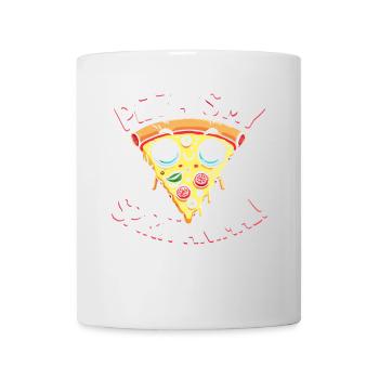 Pizza ist mein Seelentier - Tasse - Weiß - Vorne