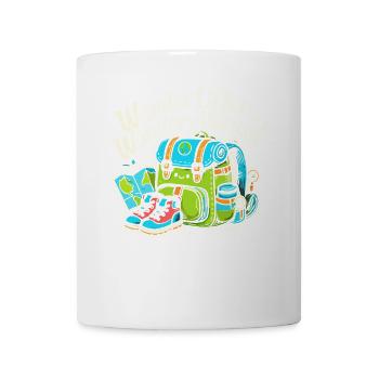 Oft wandern, immer staunen - Tasse - Weiß - Vorne