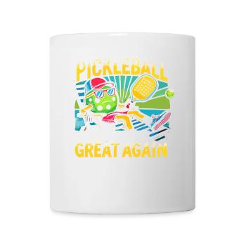 Pickleball macht den Ruhestand wieder großartig - Tasse - Weiß - Vorne