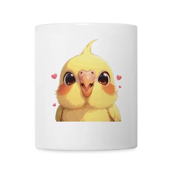 Cockatiel Nymphensittiche Nymphensittich - Mug blanc - blanc - Devant