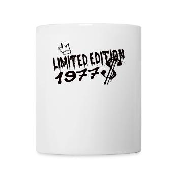 Limited Edition 1977 Geburtstag 1977 Geboren - Tasse - Weiß - Vorne