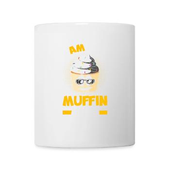Je suis l’homme aux muffins - Mug blanc - blanc - Devant