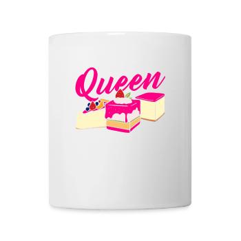 Cheesecake Queen for all cake and - Mug - white - Front