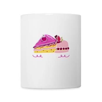 Cheesecake is my therapy for all cake and - Mug - white - Front