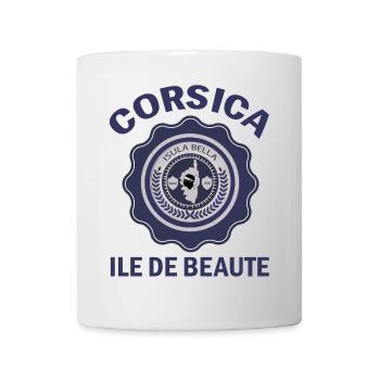 Corsica Ile de Beaute Isula Bella Insel Korsika - Tasse - Weiß - Vorne