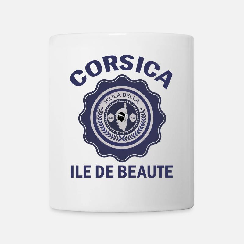Corsica Ile de Beaute Isula Bella Insel Korsika - Tasse - Weiß