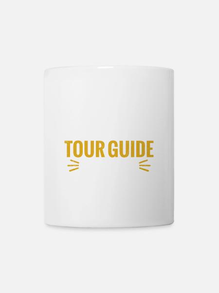 Bleiben Sie Ruhig Und Überlassen Sie Es Dem - Tasse - Weiß