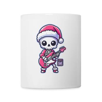 Christmas Rocking Skeleton Motif - Mug - white - Front