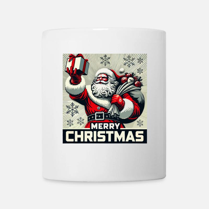 Sarkastischer Weihnachtsmann Klassischer Stil - Tasse - Weiß