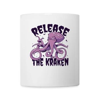 Release The Kraken Cephalopoda Octopodes Octopoda - Mug - white - Front
