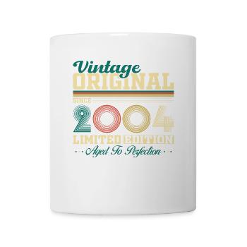 2004 Vintage Retro Cadeau d’anniversaire - Mug blanc - blanc - Devant