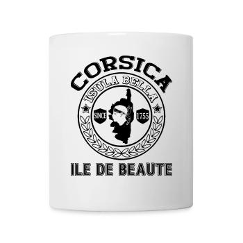 Corsica Ile de Beaute Isula Bella Insel Korsika - Tasse - Weiß - Vorne