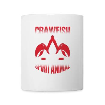 Crayfish is a spirit animal - Mug - white - Front