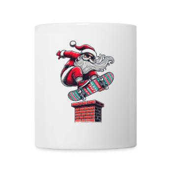 Christmas Santa Skater Style - Mug - white - Front
