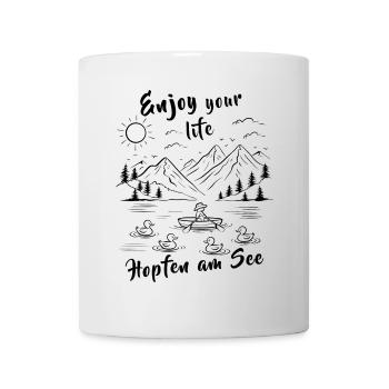 Hopfen am See Randonnée Vacances Montagne - Mug blanc - blanc - Devant