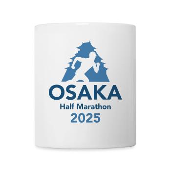 Osaka - Half Marathon - 2025 - Mug - white - Front