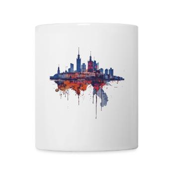 Warschau - Tasse - Weiß - Vorne