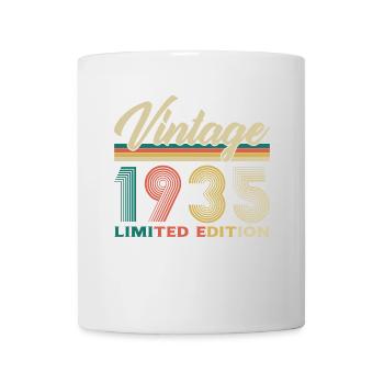 Original 1935 Vintage Retro Anniversary Gift - Mug - white - Front