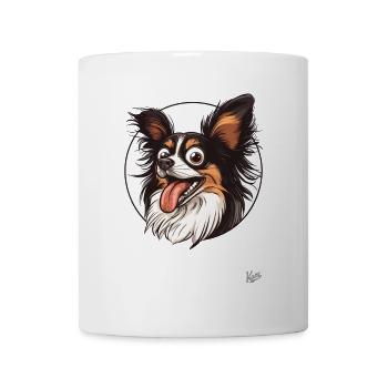 Petit Papillon mignon et drôle - Mug blanc - blanc - Devant