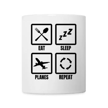 Airplane Enthusiast - Mug - white - Front
