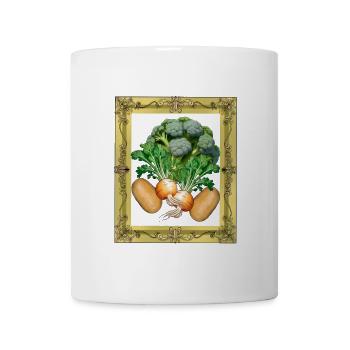 Légumes Cuisine Cuisinier Cuisinier Cuisinier - Mug blanc - blanc - Devant