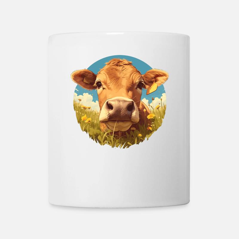 Kühe Kuh - Tasse - Weiß