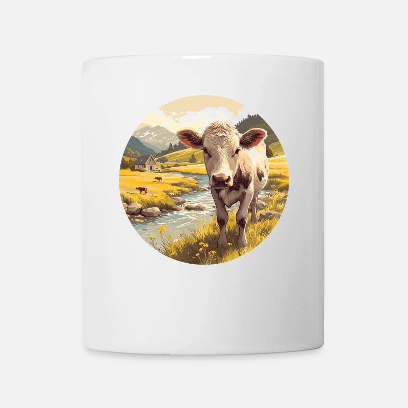 Kühe Kuh - Tasse - Weiß