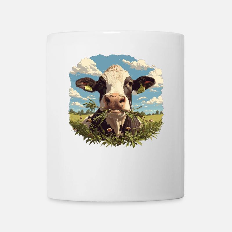 Kühe Kuh - Tasse - Weiß