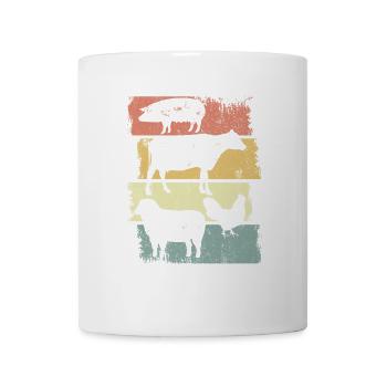 Pig Chicken Sheep Chicken - Mug - white - Front