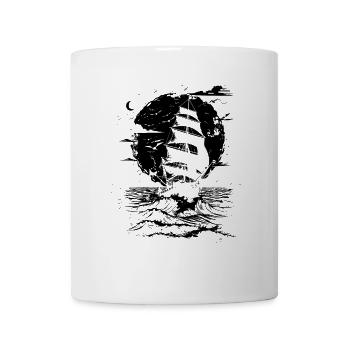 Segeln - Tasse - Weiß - Vorne