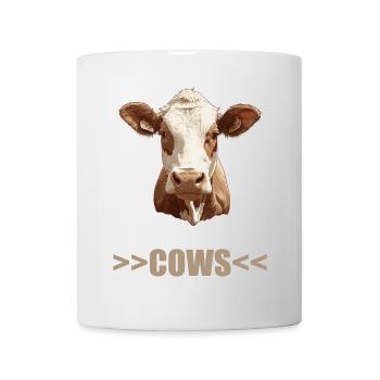 Vaches Vache - Mug blanc - blanc - Devant
