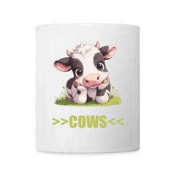 Vaches Vache - Mug blanc - blanc - Devant