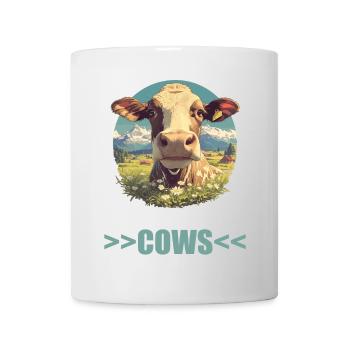 Vaches Vache - Mug blanc - blanc - Devant