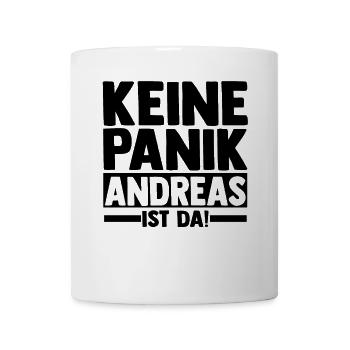 Vorname Andreas - Tasse - Weiß - Vorne