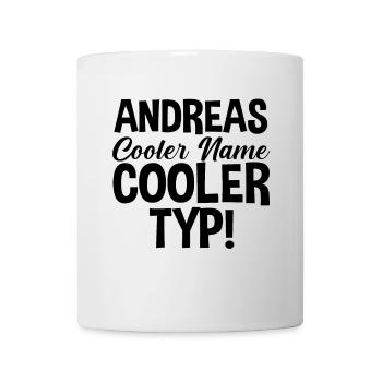 First name Andreas - Mug - white - Front