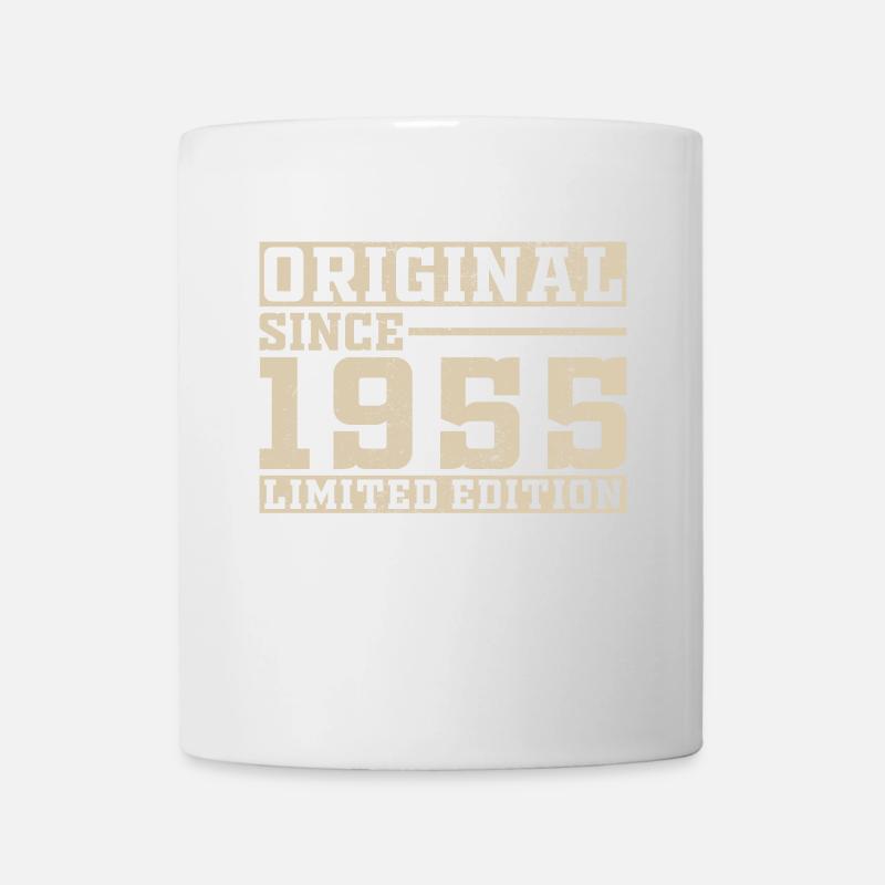 Original 1955 Vintage Geburtstagsgeschenk - Tasse - Weiß