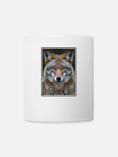 Kojoten Kojote - Tasse - Weiß